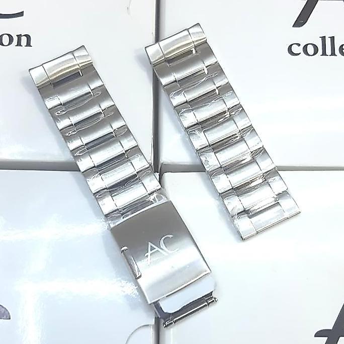 JUAL RANTAI JAM TANGAN STAINLES STEEL SILVER AC9205 AC 9205 24MM Orig