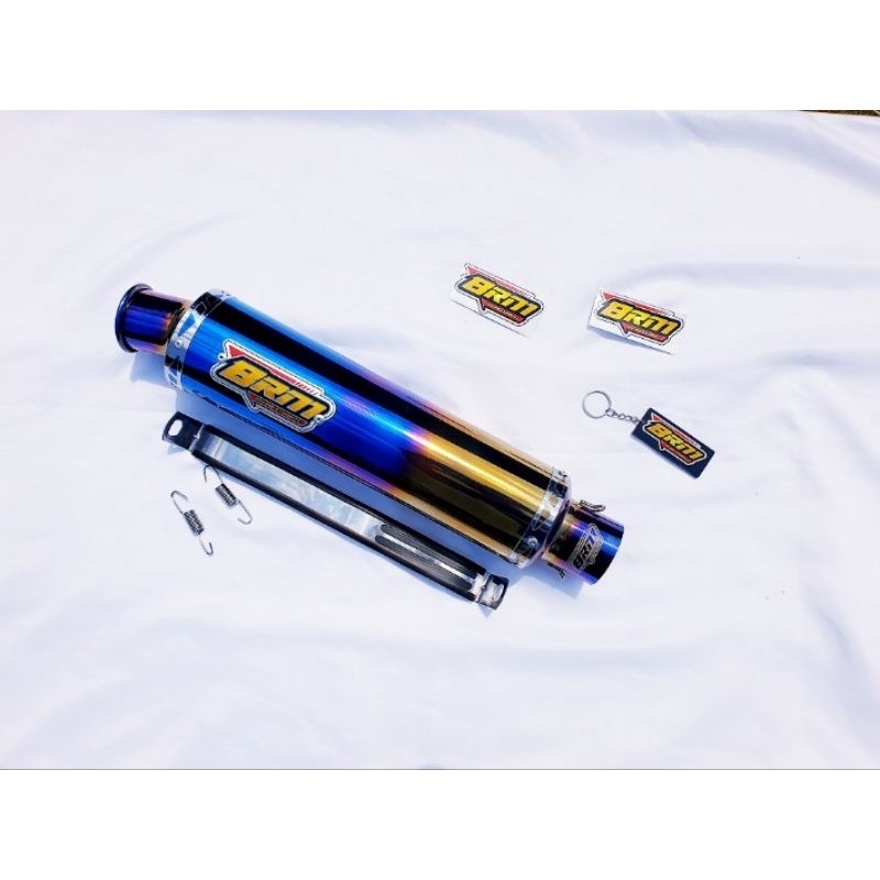 SILINCER BRM KNALPOT RACING BLUEMOON ORIGINAL