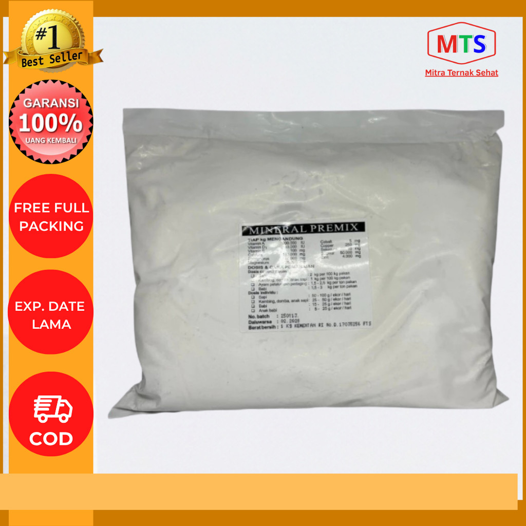 Mineral Premix Untuk Ternak TMC 1Kg