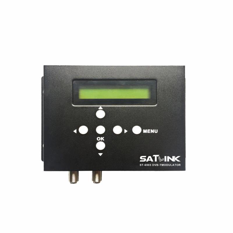 Modulator Satlink ST-6503 DVB-T Modulator 1 Route Modulator for Europe AV Digital RF Modulator ST650
