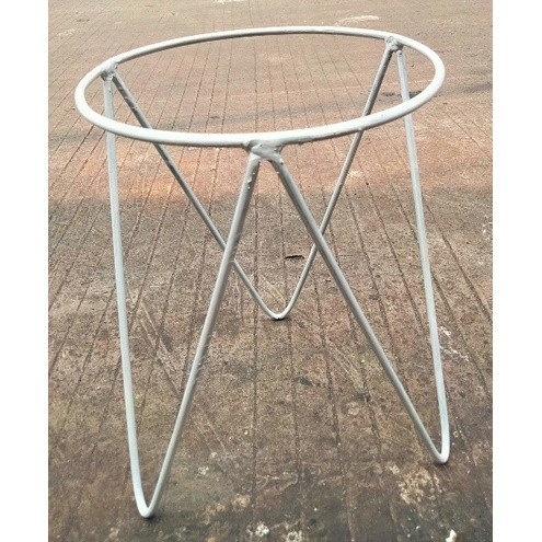 Diameter 20cm/Alas Rak Pot bunga besar/Dudukan pot standing Minimalis / Tatakan Pot Besi / Tatakan P