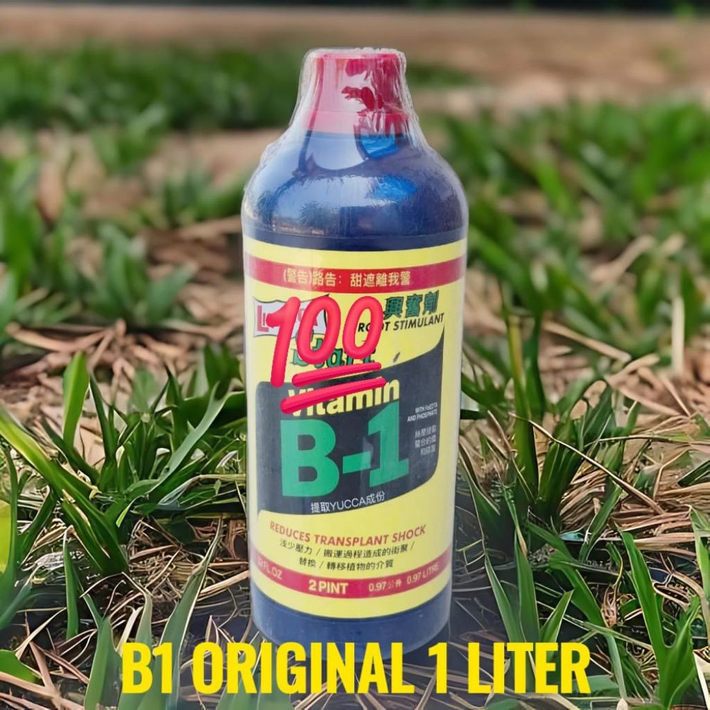 [STOK BARU] VITAMIN CAIR B1 BOTOL BIRU ORIGINAL 1 LITER/970ml