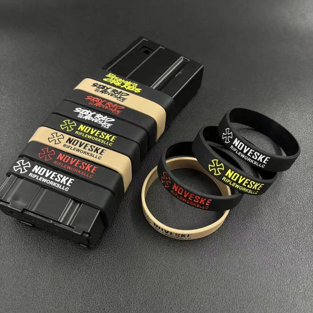 4 PCSSet Tactical Magazine Marking Band NOVESKE Magazine Rubber Band for M4M16 AR15 AK 47 74 Hunting