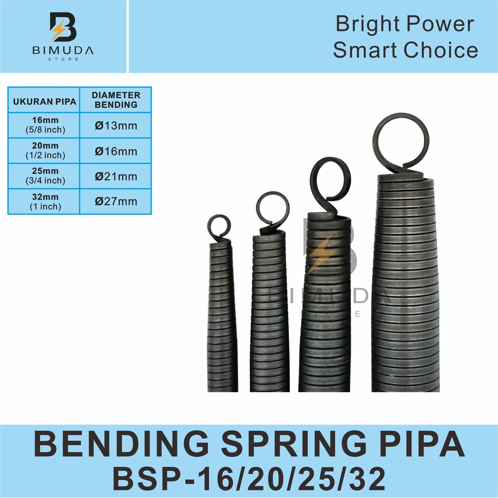 BENDING SPRING PIPA / PEMBENGKOK PIPA PVC / BENDING PER PIPA