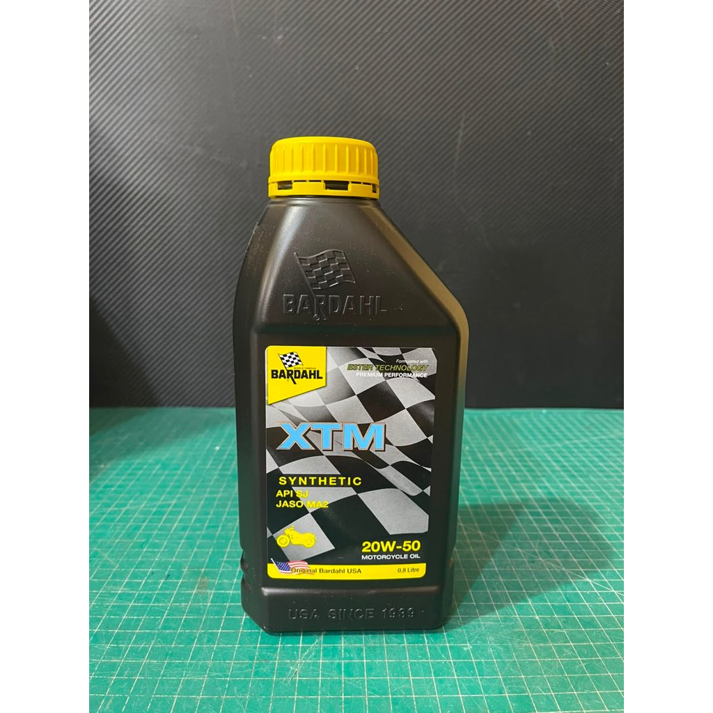 OLI MESIN BARDAHL XTM 20w-50 API SJ MA2 SYNTHETIC 800 ML