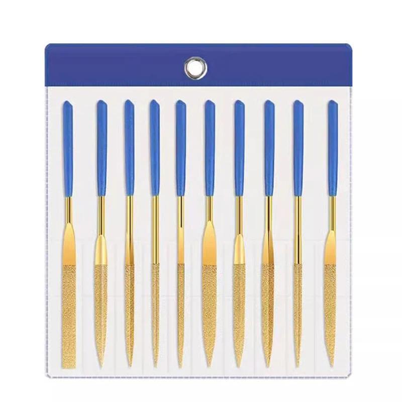 File Emery Assorted Set Alloy File Flat Oblique Shaping file Metal Stone Grinng