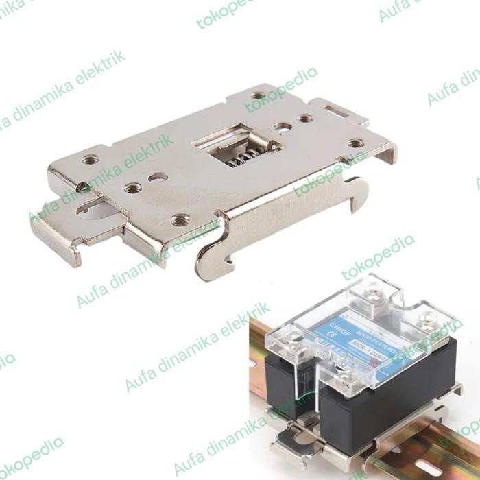 DIN Rail Mount Bracket G3NE G3NA Electrical for SSR R99-12 Fins