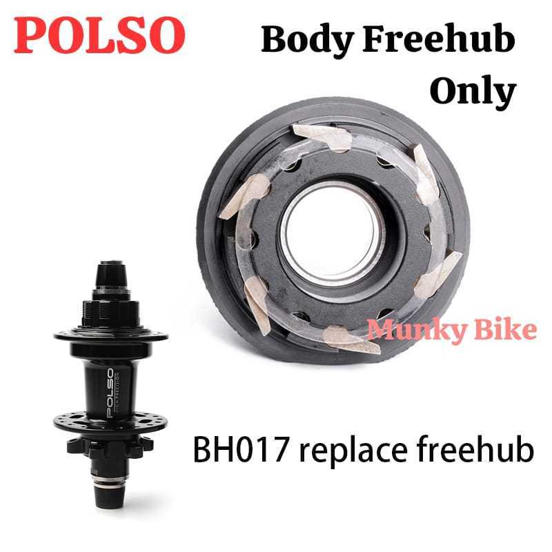 Foto Polso Freehub Body Only Rumah Sprocket COG Single Speed Sepeda BMX Female Hub Replacement