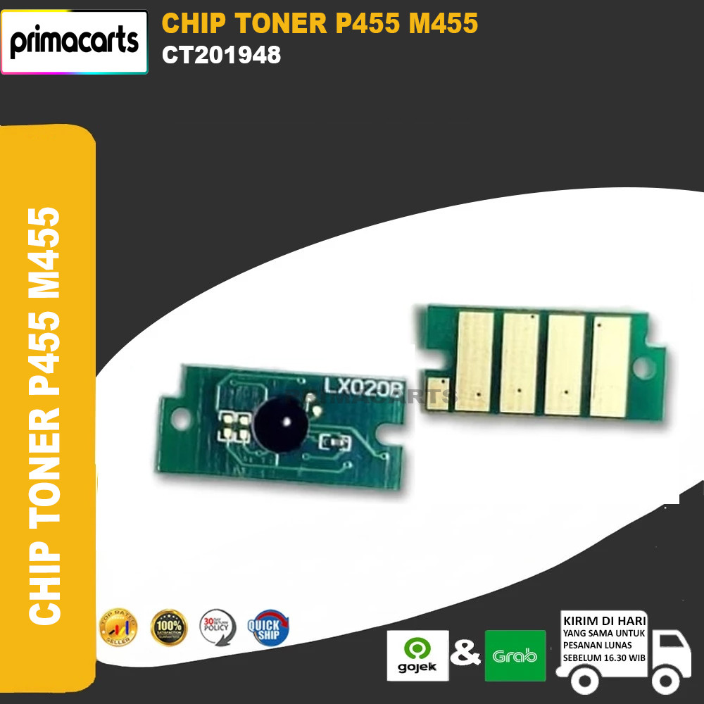 Chip Toner Xerox DocuPrint P455 / M455 - CT201948