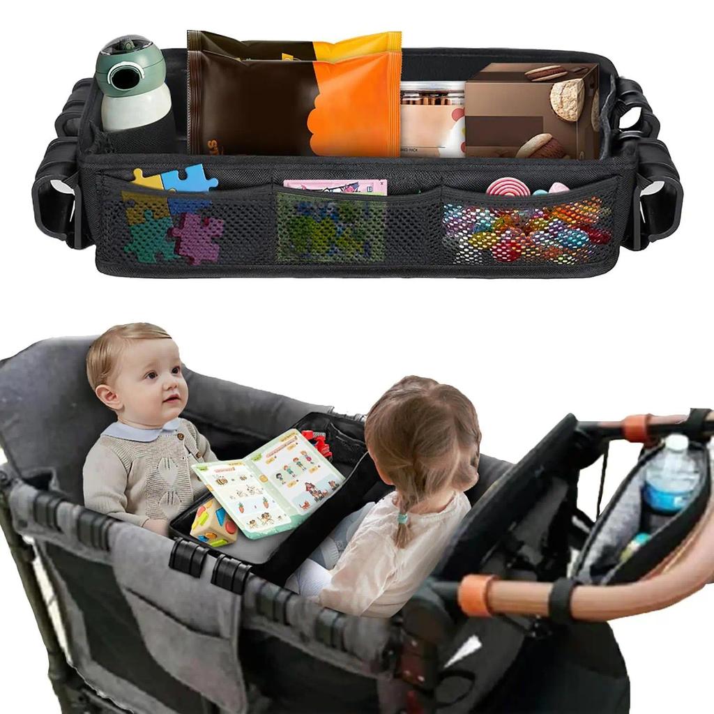 Wagon Thickened Waterproof Faux Leather Wagon Accessories Come Universal Stroller Stroller Snack Tra