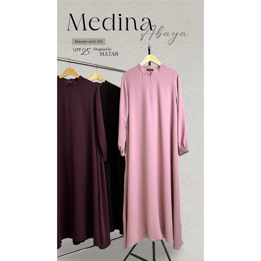 Medina abaya mazen anti uv - abaya mazen anti uv by haff | abaya loose