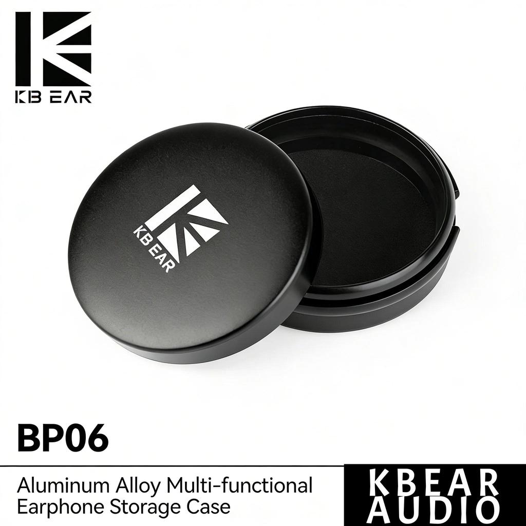 KBEAR BP06 METAL Storage Box Multi-functional Storage Case for Earphone/Cables/Eartips/Accessories f