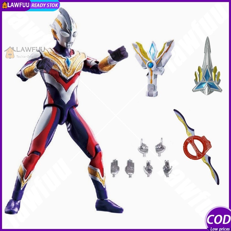 PROMO Action Figure SHF Ultra Ultraman Blazar 17 Sendi Dapat Digerakkan Action Figurines Multi Guts 