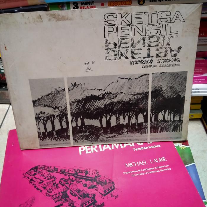 ORI SKETSA PENSIL THOMAS C WANG ARSITEKTUR