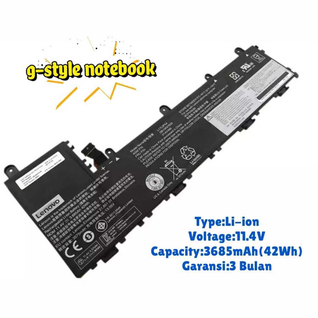 Baterai Laptop Lenovo Thinkpad Yoga 11E L17L3P54 L17M3P56 L17L3P56 01AV486 01AV487 Original