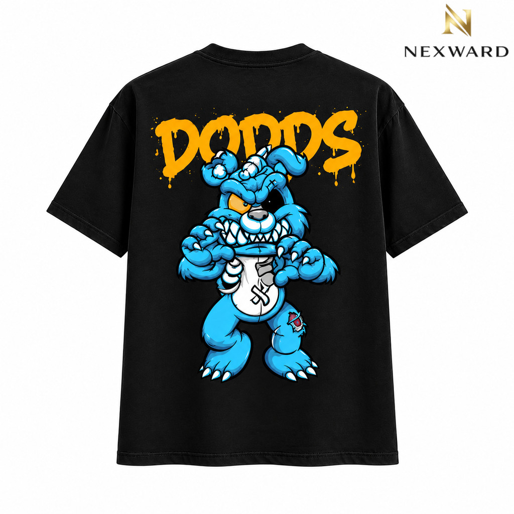 Kaos DOODS Densu Starboy Wolf Itchy T-Shirt Distro Keren Pria Wanita Unisex Cotton Combed 24s
