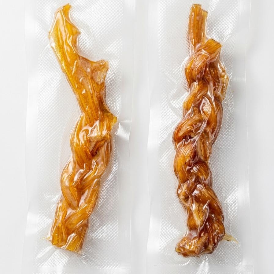 JERKY URAT SAPI KEPANG / Urat Sapi Kepang Jerky / Jerky Tendon Urat Sapi Kepang Sehat / Snack Anjing