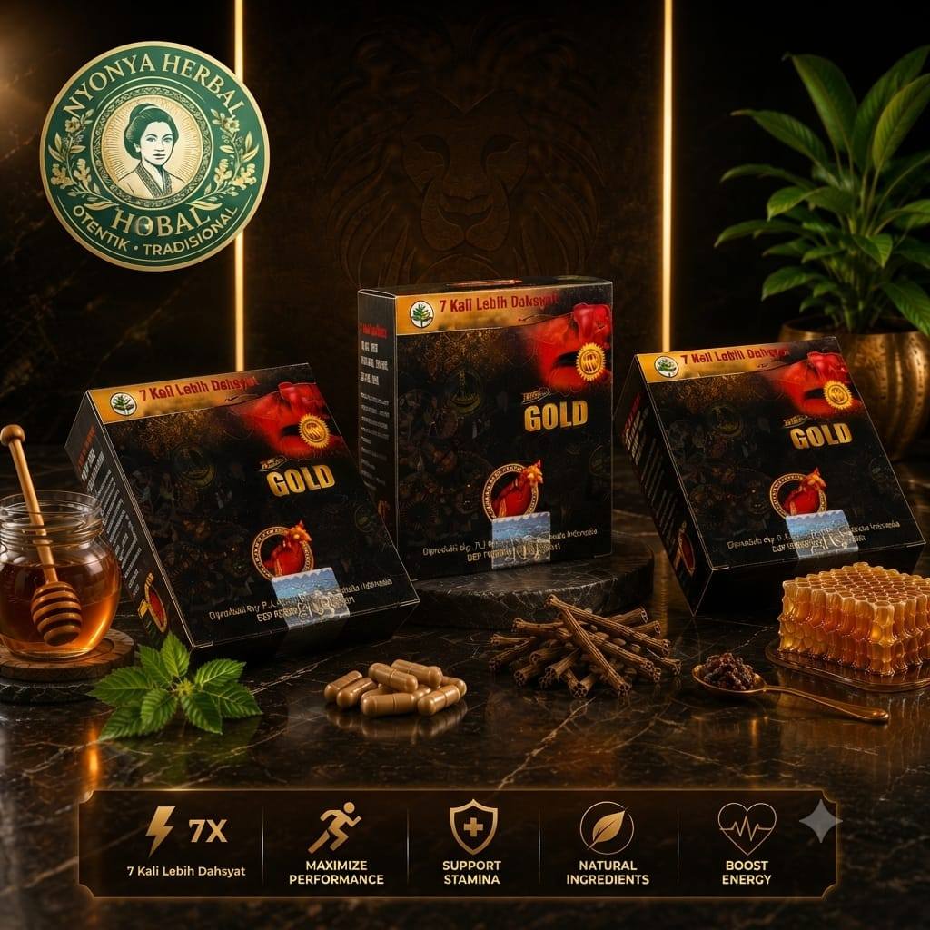 UM ORIGINAL [GOLD] Madu Serbuk Kapsul Urat Original Asli Alami 100%