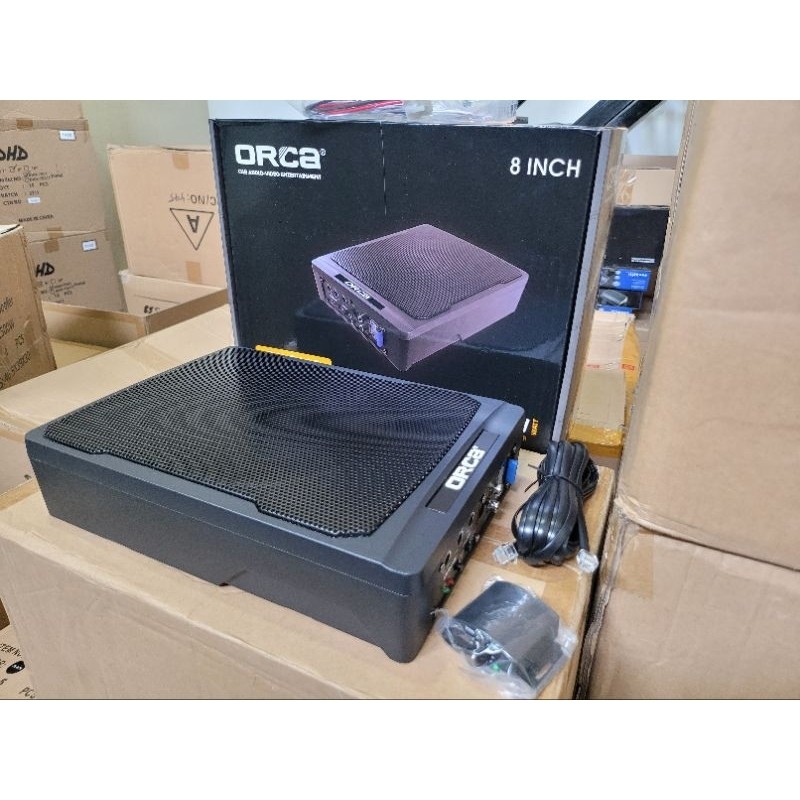Subwoofer Kolong Orca SW-2663 8" Aktif Mobil