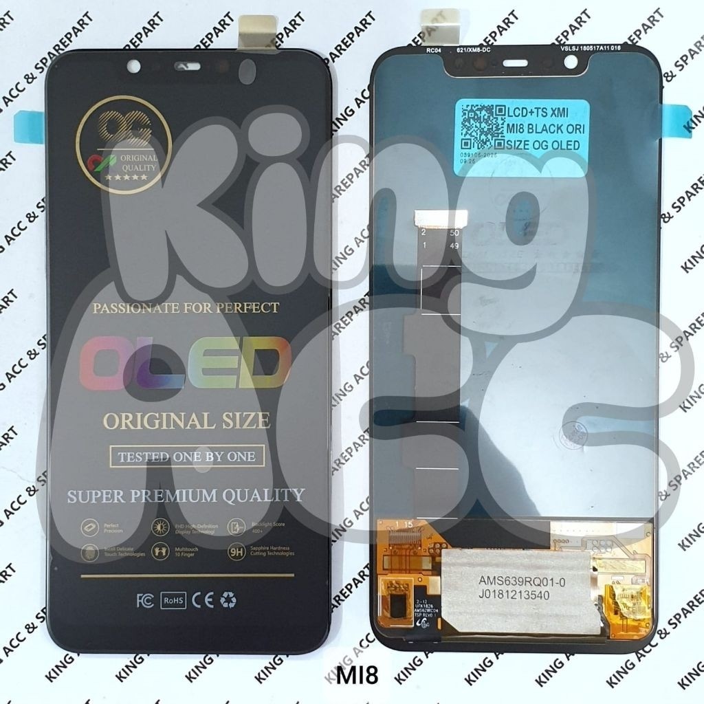 OLED MEETOO / OG LCD TOUCHSCREEN XIAOMI MI8 OLED