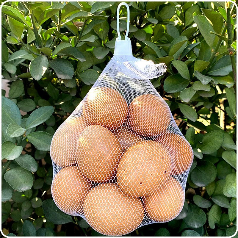 100pcs/Set Jaring Serut Rajut Buah Gantungan Alat Pembungkus Buah Cover Net Jaring Buah Telur