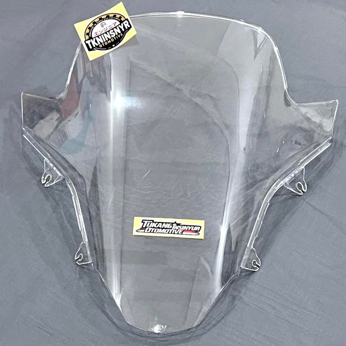 Windshield Visor Depan BM Clear Thailand PCX 160 Presisi Original