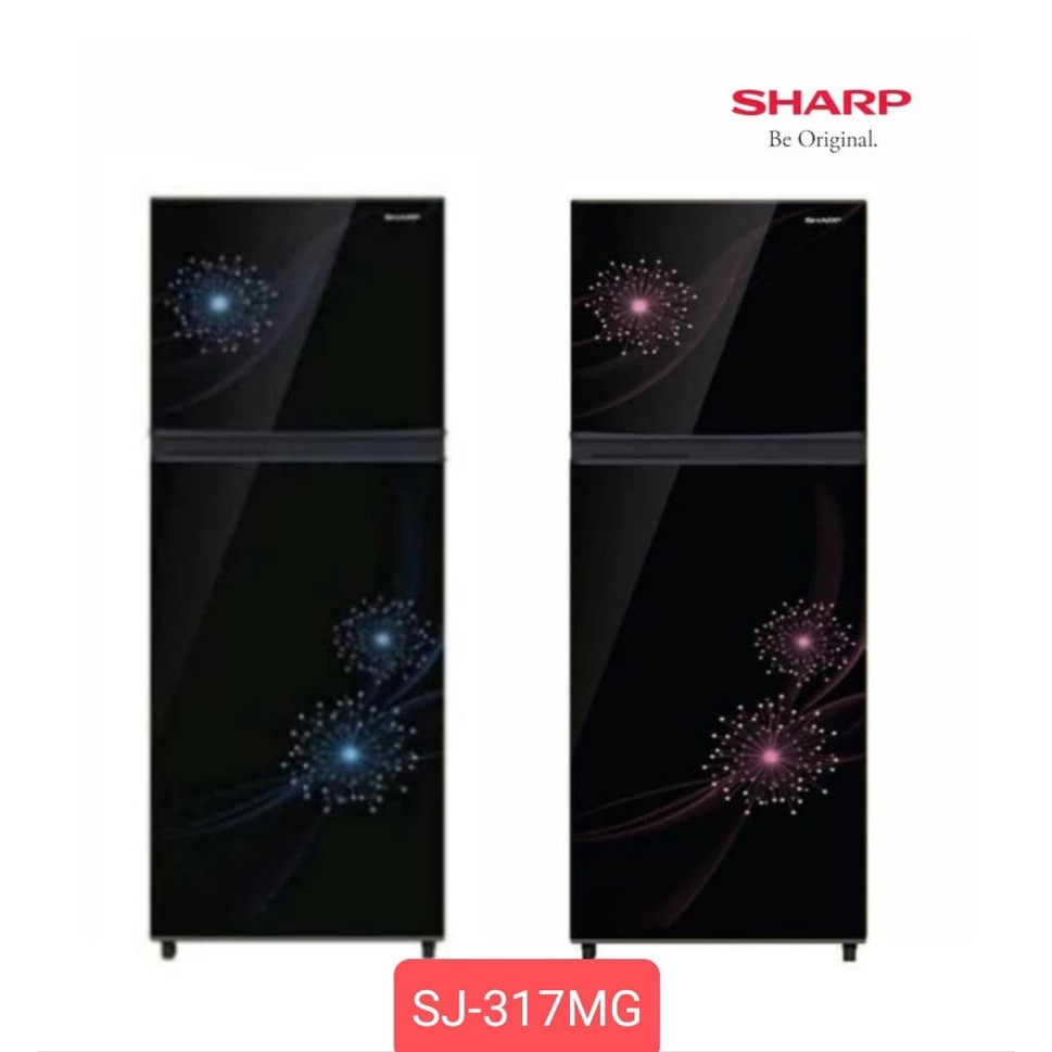 KULKAS SHARP SJ 317 MG LEMARI ES 2 PINTU SJ317MG SJ 317MG
