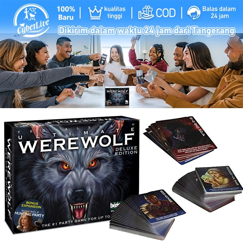 SAMULSHOP Kartu Werewolf Ultimate Werewolf Ultimate Edition Original Card Game