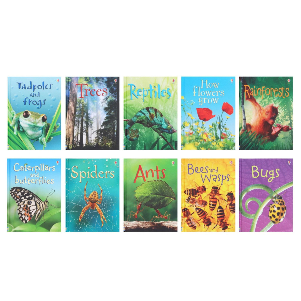 USBORNE Beginners Nature Set Book Collection Buku Edukasi Bacaan Book Buku Cerita Storytime Story Bo