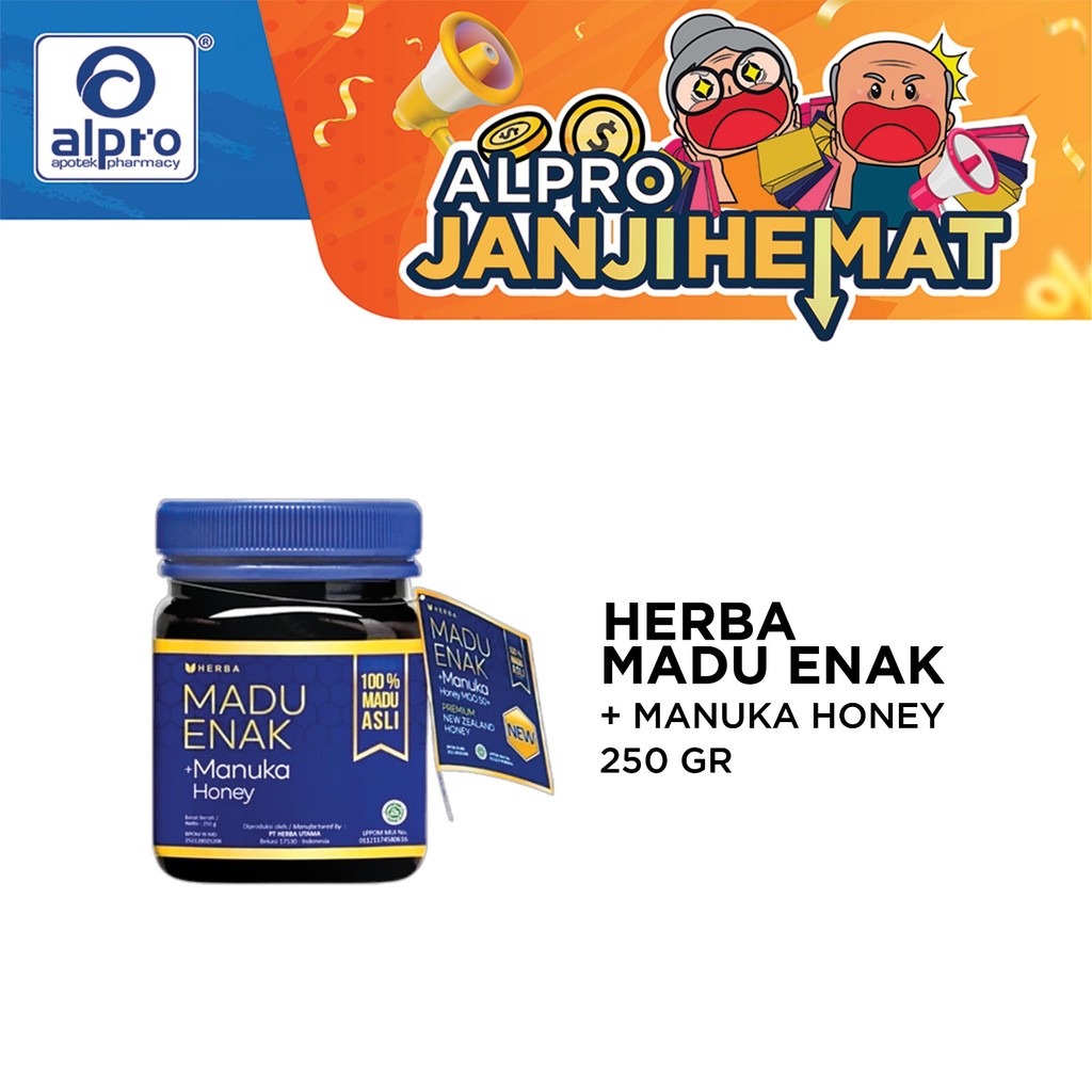 Herba Madu Enak +Manuka 250G