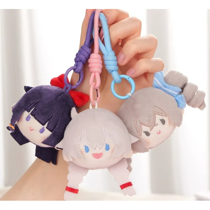 mIHOYO Game Honkai Impact 3 Bronya Kiana Raiden Mei Bronya Figures Keychain Pendant Cosplay Anime Da