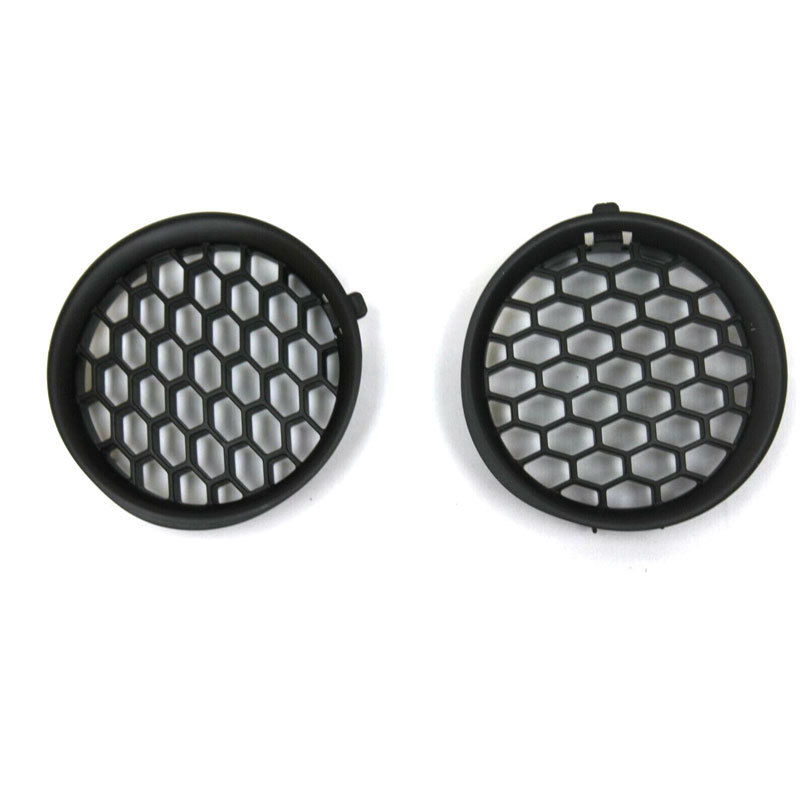 2PCS Black Fog Light Cover Grilles For Subaru Impreza 2008-2014 Front Bumper Fog Lamp Cover 57731FG2