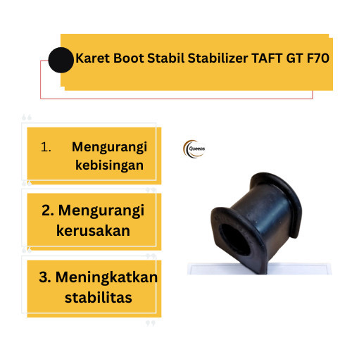 Karet Boot Stabil Stabilizer TAFT GT F70