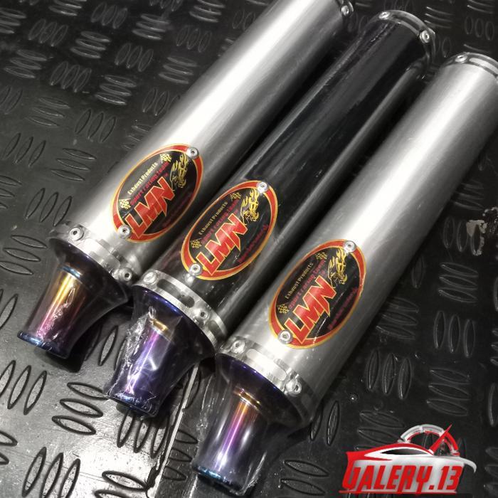 silincer lmn almunium original silver / black