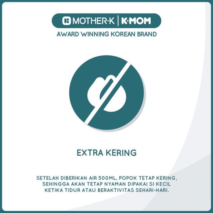 K-MOM MOTHER-K - DUALSTORY DIAPER LARGE 34PCS pempers anak k.mom