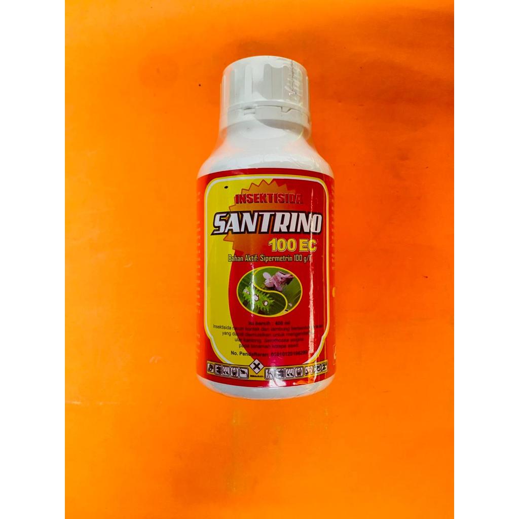Insektisida kontak SANTRINO 100EC isi 400ml pengendali hama ulat kantong dari SANTANI AGRO