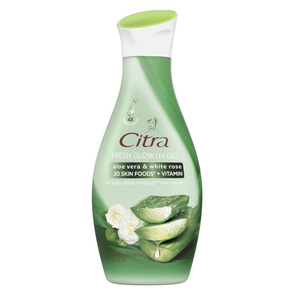 DELIA  - CITRA UV Body Lotion 210ml || Fresh Glow Uv With Aloe Vera Hand Body - Sun Protected Glow S