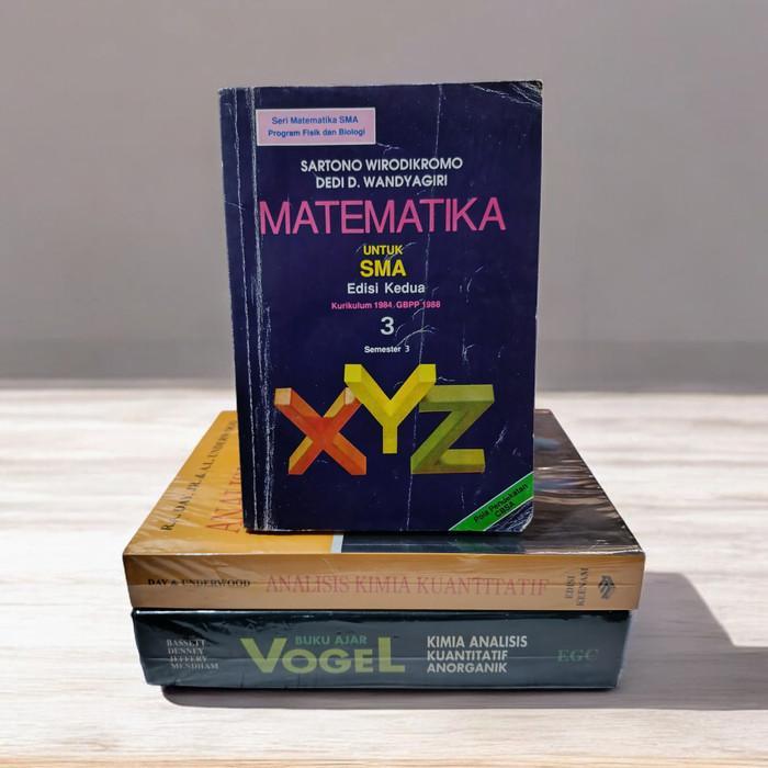 Buku Matematika Untuk SMA Edisi Kedua Kurikulum 1984, GBPP 1988 kls 3 semester 3 - Sartono Wirodikro
