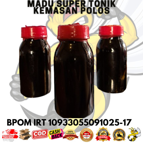 Madu cap kuda Super Kuat 10X (HITAM) 100%Original kemasan polos (10)