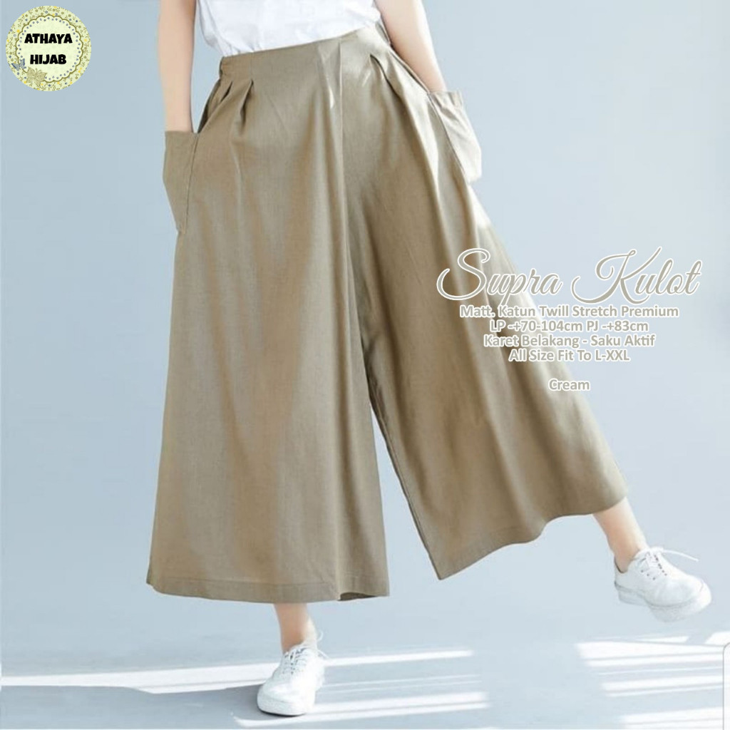 Fashion Wanita HQ  SUPRA KULOT PANT From AtHAYA