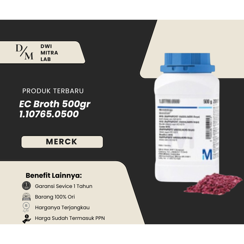 EC Broth 500gr 1.10765.0500 Merck