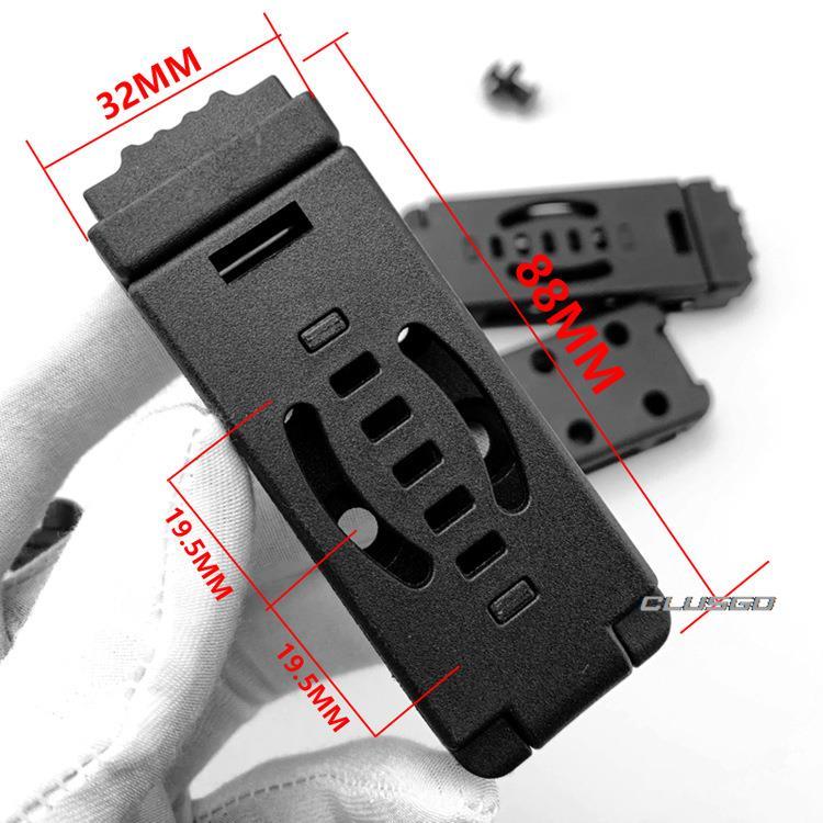 KYDEX Making Clip K Sheath Clip Back Clip Scabbard Waist Clip KYDEX Accessories Carrying K Sheath Hu