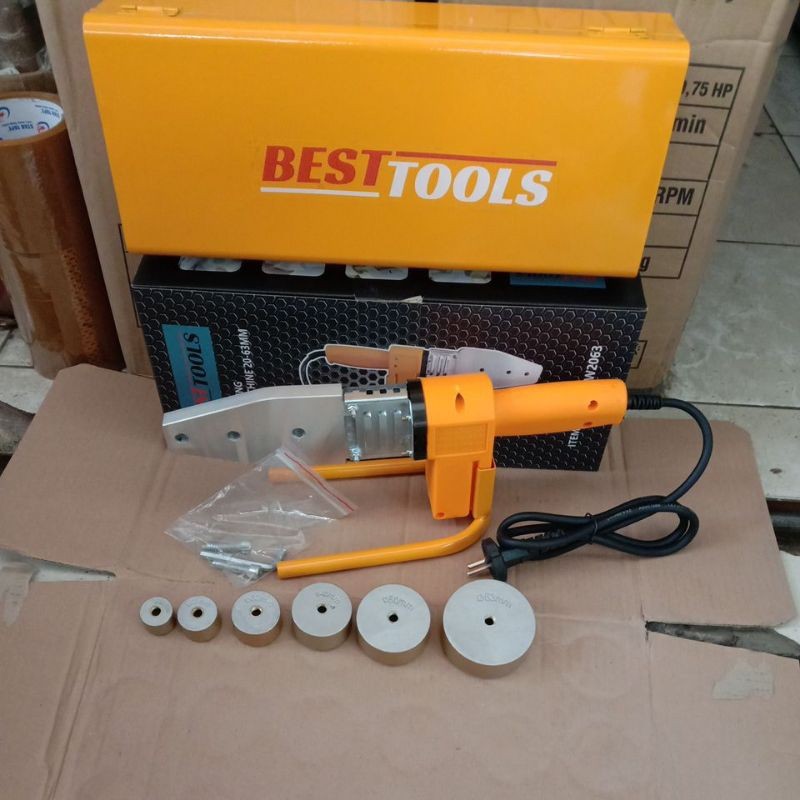 MESIN LAS PIPA PPR 20-63MM PEMANAS PIPA PPR PIPE WELDING