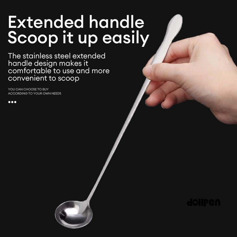 Professional Ladle / Soup Ladle / Mini Ladle Centong Gula Cair Sirup Kuah  Stainless Steel doll