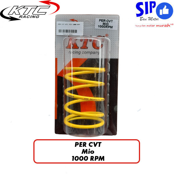 PER CVT KTC MOTOR MIO 1000 RPM 1500 RPM 2000 RPM