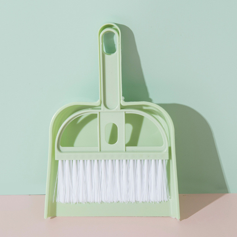 GROWSIR Set Sapu Pengki Mini Cocok untuk Mobil Meja Serbaguna Multifungsi | Mini Dustpan Set XY030