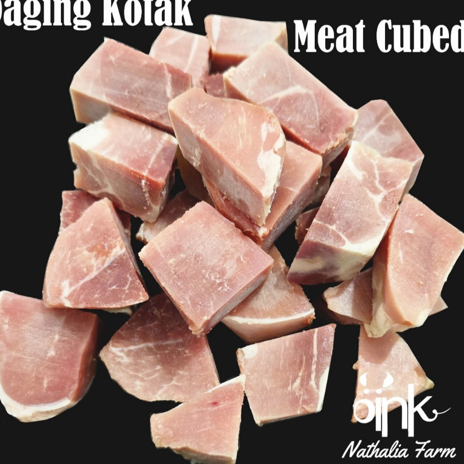 Daging Babi Kotak / Pork Cube - Babi Organik