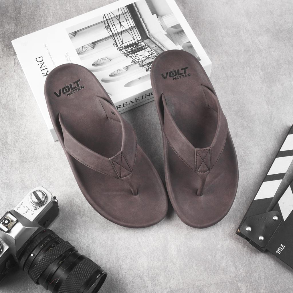 Sandal Jepit Pria Volthattan V12C Coffee