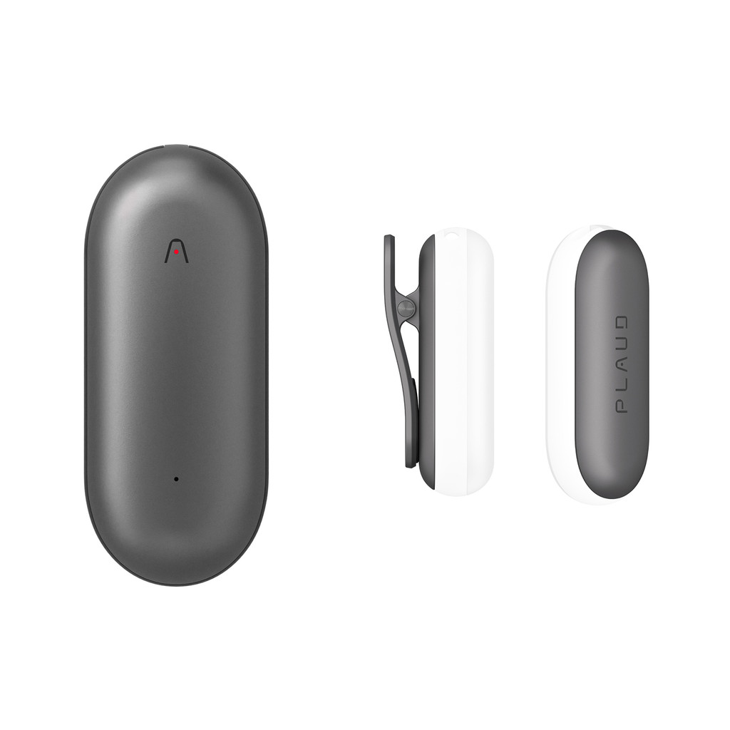 NotePin AI Voice Recorder, Wearable AI Notetaker, Smart Transcription & Summarization