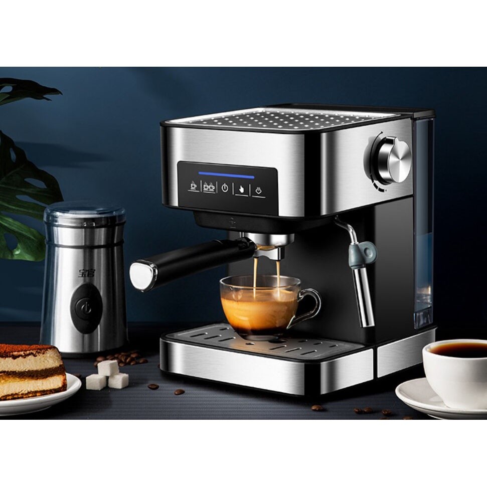 Mesin Kopi Otomatis Machine Long Kopi Espresso Cappucino Coffee Machine Maker Frothing 20 Bar